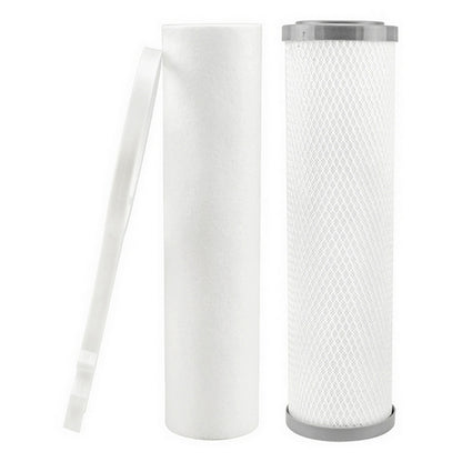 Two stage Canister Sediment Cartridge Filter Housing