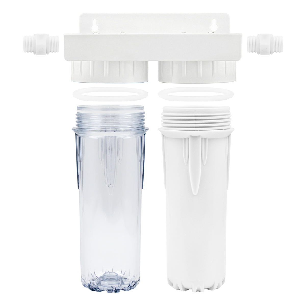 Two stage Canister Sediment Cartridge Filter Housing