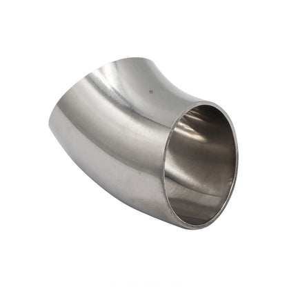1.5" Butt Weld 45° Elbow - Sanitary Stainless Steel Fitting