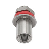 Stainless Steel Weldless Flat Gasket Cooler Bulkhead - 1/2" NPT