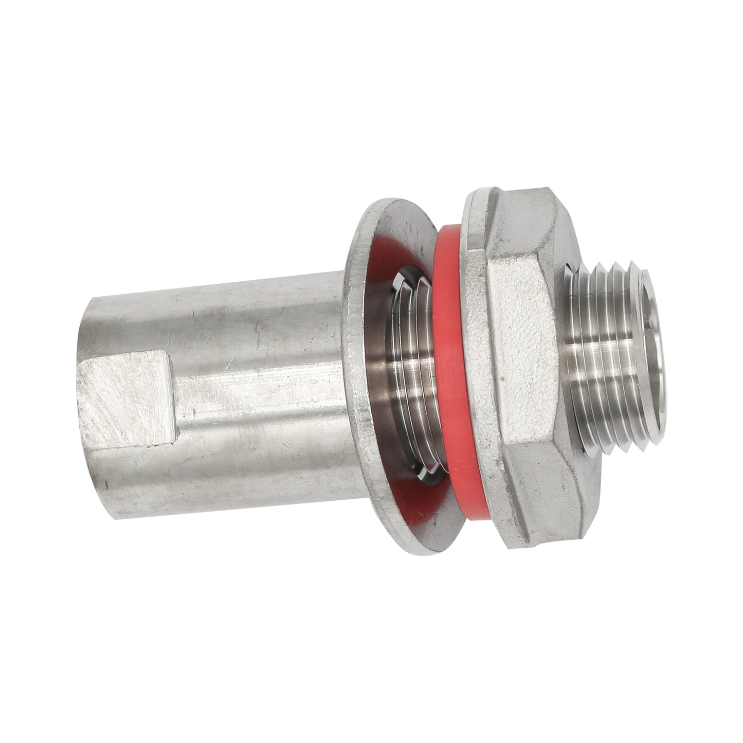 Stainless Steel Premium Weldless Bulkhead - 1/2" NPT