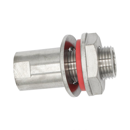 Stainless Steel Premium Weldless Bulkhead - 1/2" NPT
