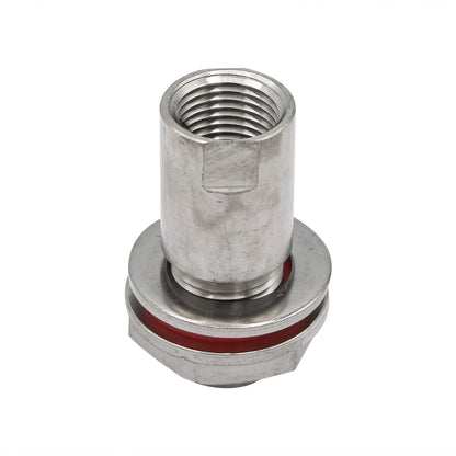 Stainless Steel Premium Weldless Bulkhead - 1/2" NPT