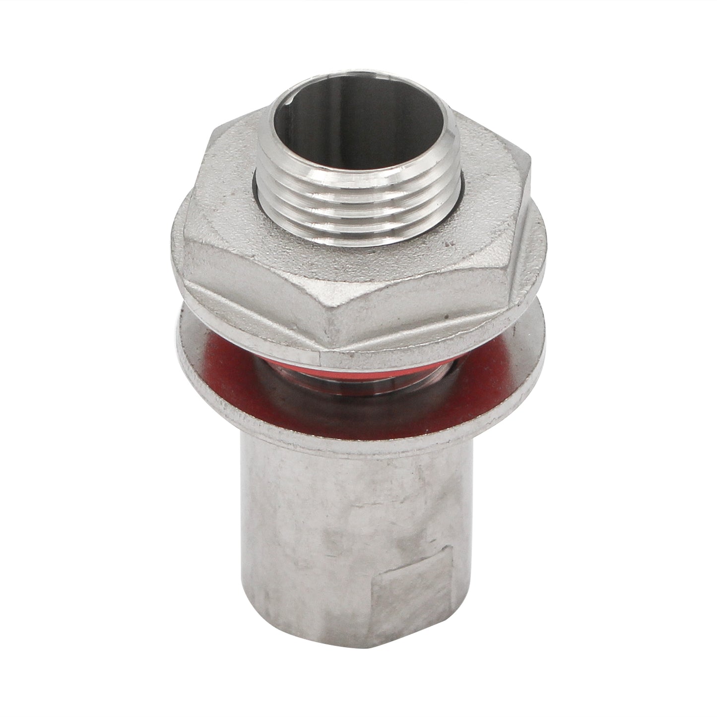 Stainless Steel Premium Weldless Bulkhead - 1/2" NPT