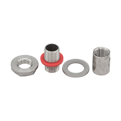 Stainless Steel Premium Weldless Bulkhead - 1/2" NPT