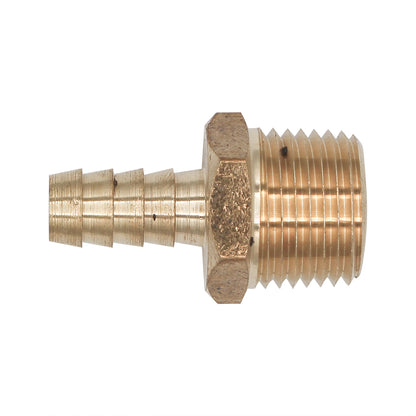 Brass 3/8" Barb to 1/2" Male NPT