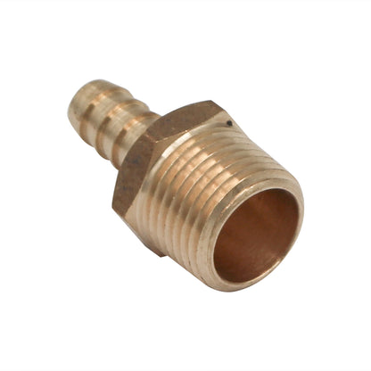 Brass 3/8" Barb to 1/2" Male NPT
