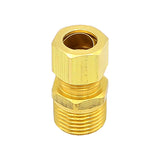 Brass 1/2" Compression to 1/2" Male NPT