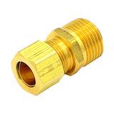 Brass 1/2" Compression to 1/2" Male NPT