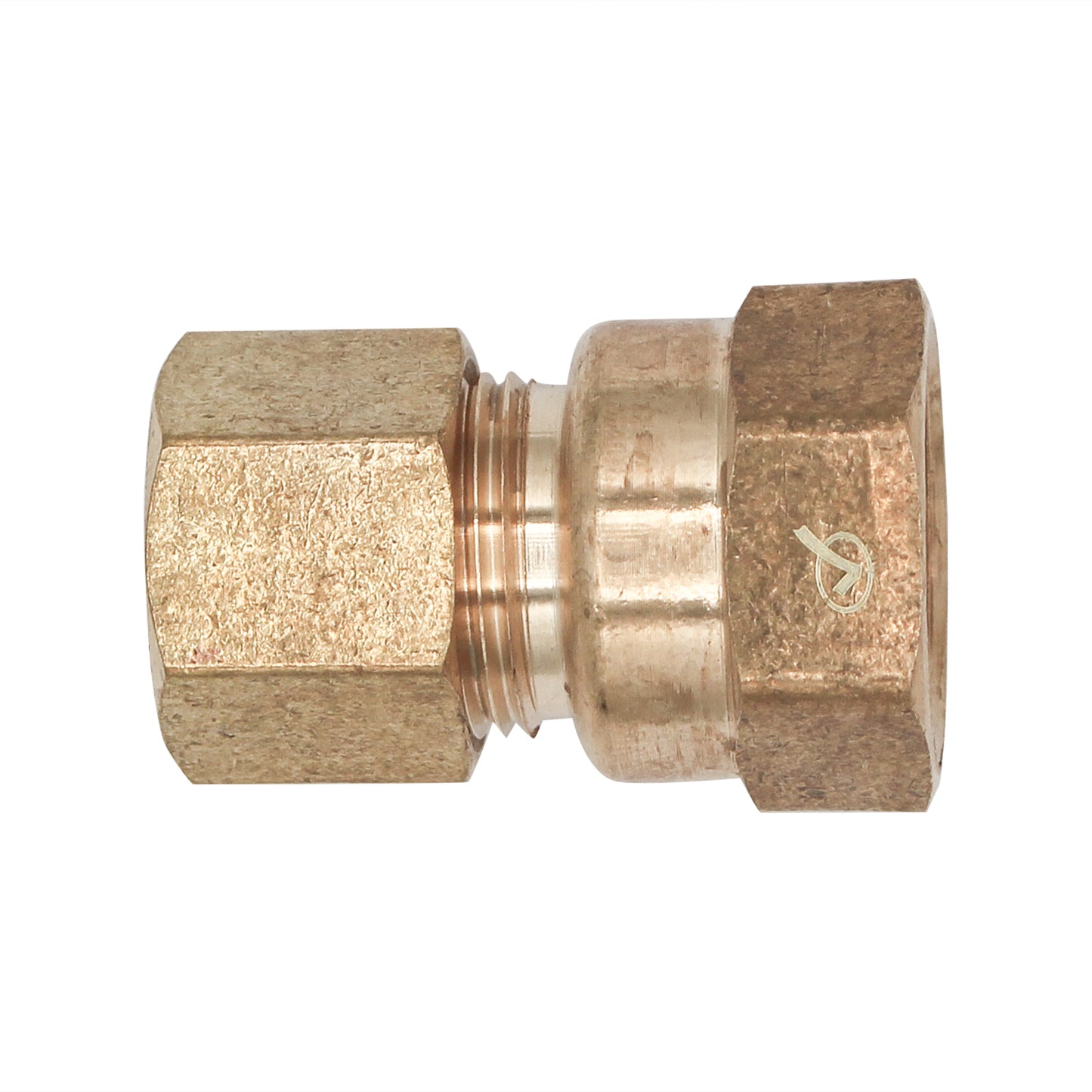 Brass 1/2" Compression to 1/2" Female NPT