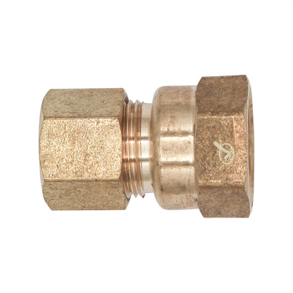Brass 1/2" Compression to 1/2" Female NPT