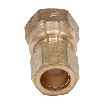 Brass 1/2" Compression to 1/2" Female NPT