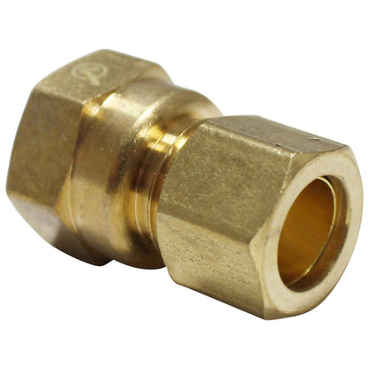 Brass Compression Fitting - 1/2" Compression to 1/2" Female NPT