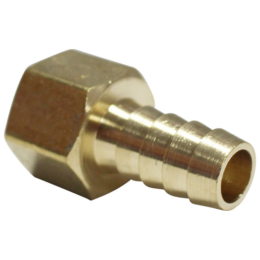 1/2" Brass Barb to 1/2" Female NPT