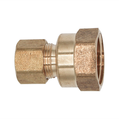 Brass 3/8" Compression to 1/2" Female NPT