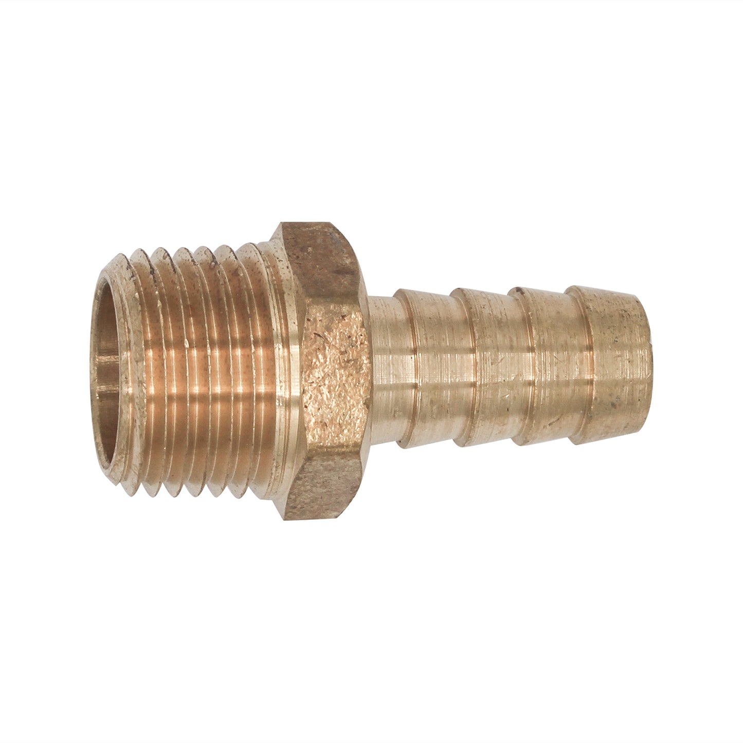Brass 1/2" Barb to 1/2" Male NPT