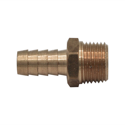 Brass 1/2" Barb to 1/2" Male NPT