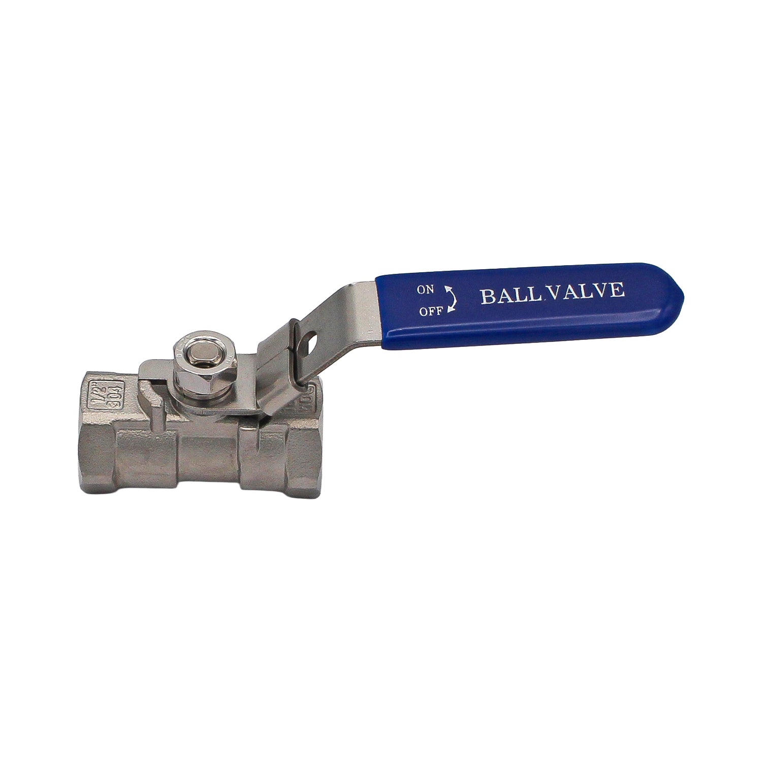 Stainless Steel 1/2" Female NPT 1-Piece Ball Valve -  Canuck Homebrew Supply, Canada