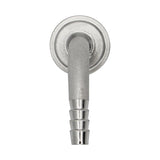 Brass 1/4" Barb 90Â° Tailpiece
