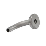 Brass 1/4" Barb 90Â° Tailpiece