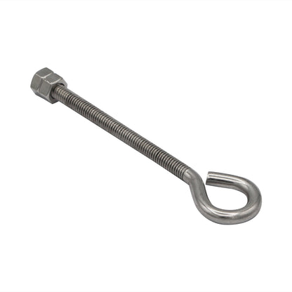 3" Stainless Steel Cooler Eyebolt - 1/4" Threaded