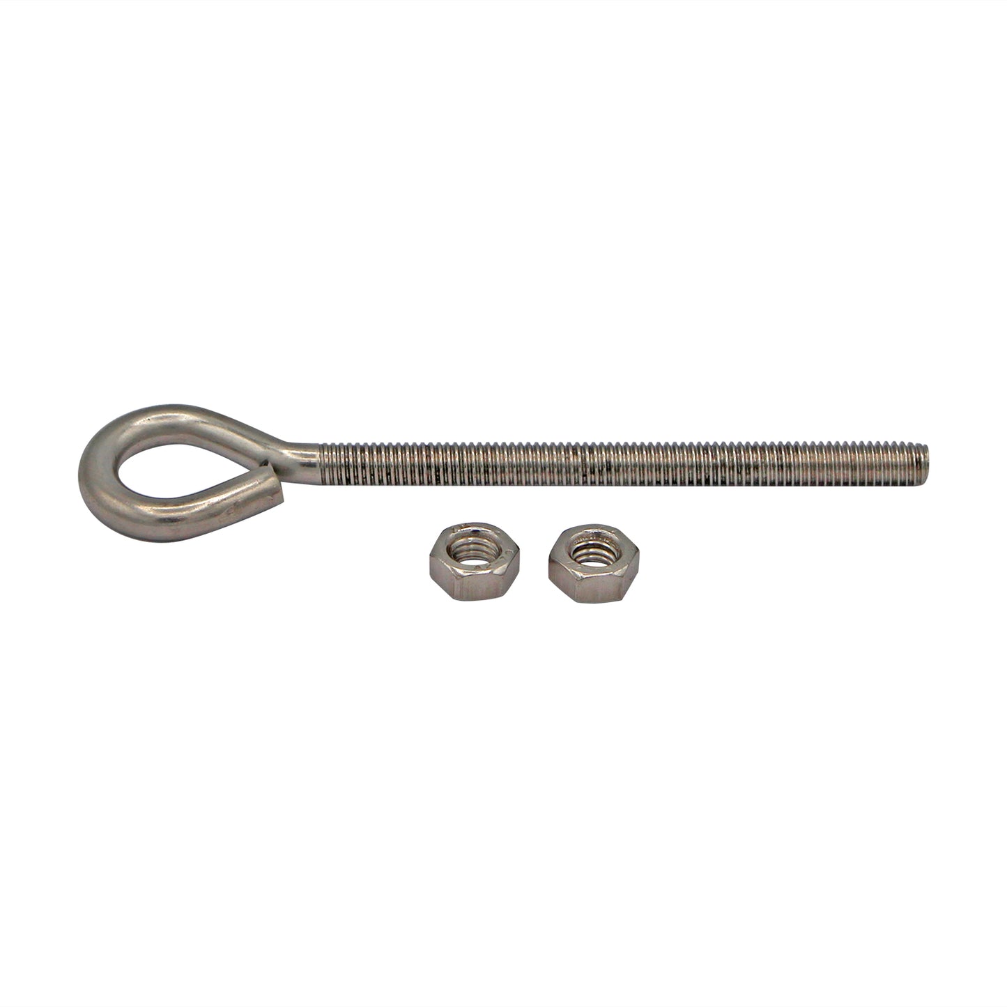 3" Stainless Steel Cooler Eyebolt - 1/4" Threaded