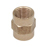 Brass 1/2" Female NPT Coupler