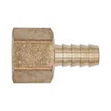 Brass 3/8" Barb to 1/2" Female NPT