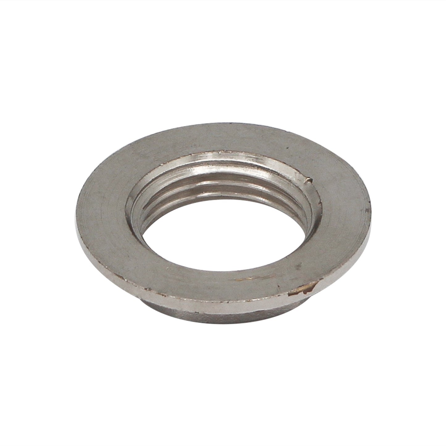 5/8" BSP Flanged Lock Nut - Chrome Plated Brass Pipe Fitting
