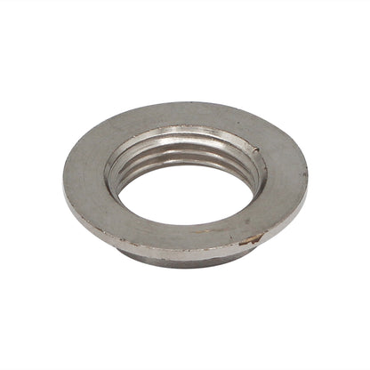 5/8" BSP Flanged Lock Nut - Chrome Plated Brass Pipe Fitting