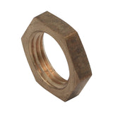 Brass 1/2" NTP Lock Nut
