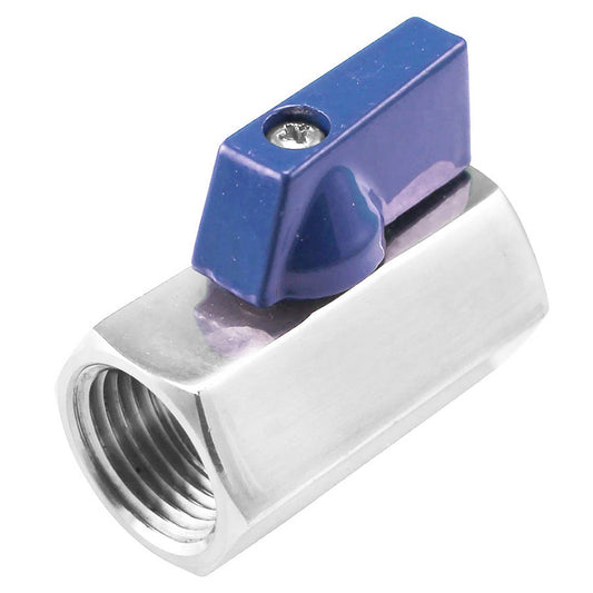 Stainless Steel 1/2" Female NPT Mini Ball Valve