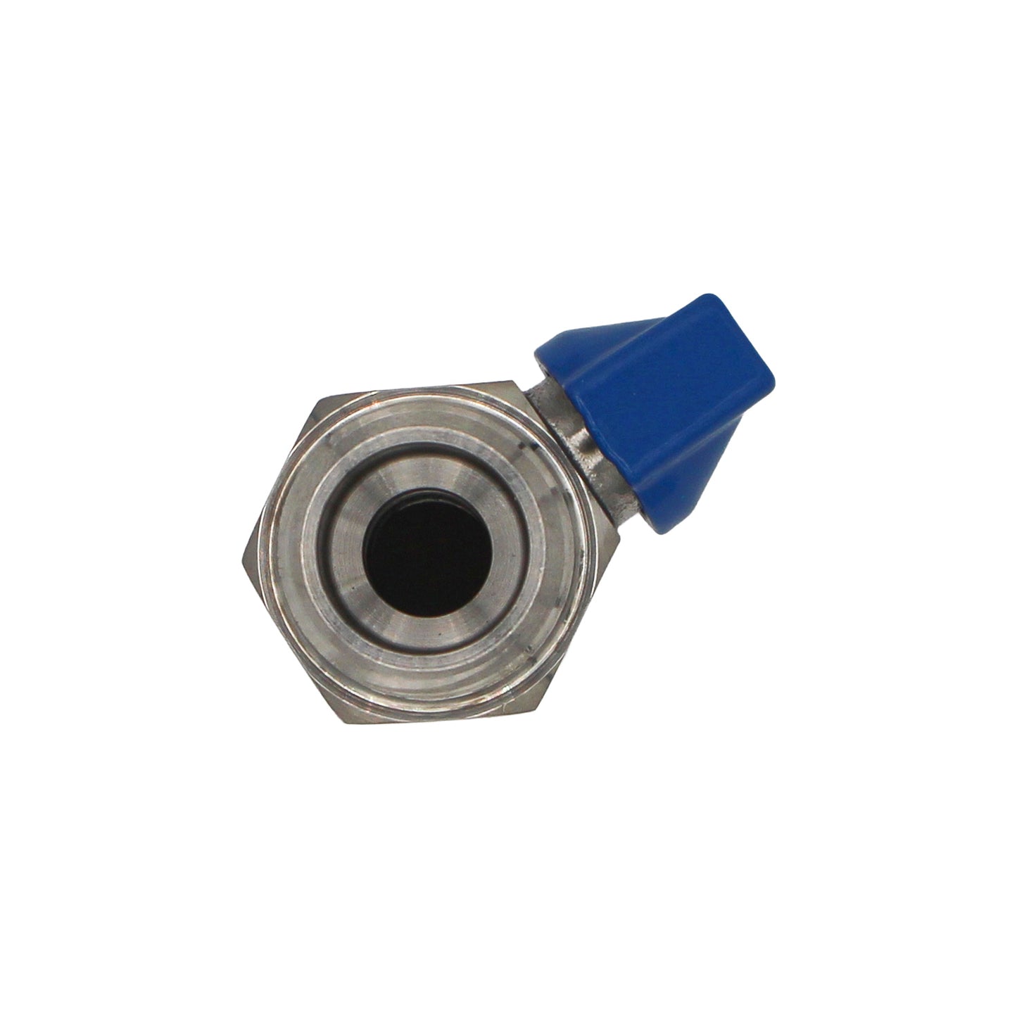Stainless Steel 1/2" Male NPT to 1/2" Female NPT Mini Ball Valve