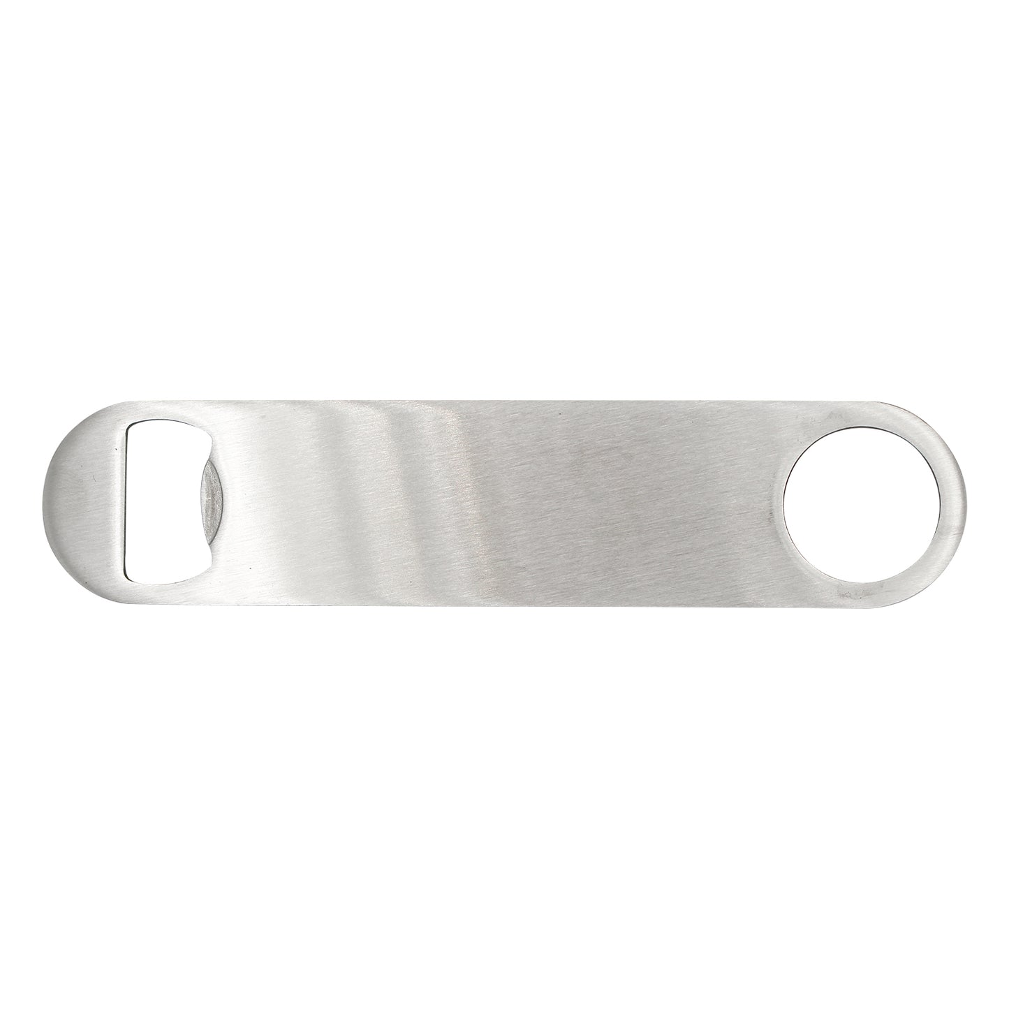 Dual-Ended Bottle Opener - Stainless Steel