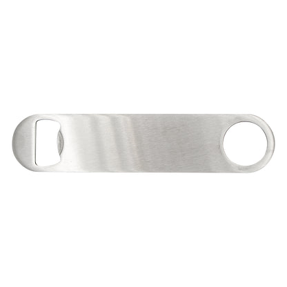 Dual-Ended Bottle Opener - Stainless Steel