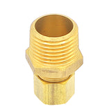 Brass 3/8" Compression to 1/2" Male NPT