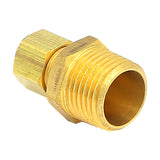Brass 3/8" Compression to 1/2" Male NPT