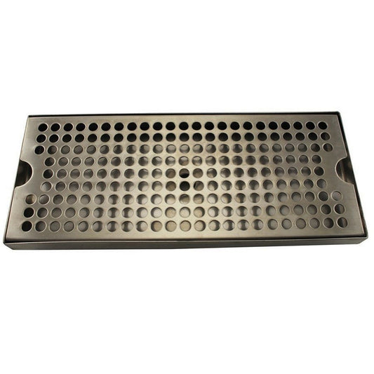 Drip Tray with Drain - 12"x5"x1"