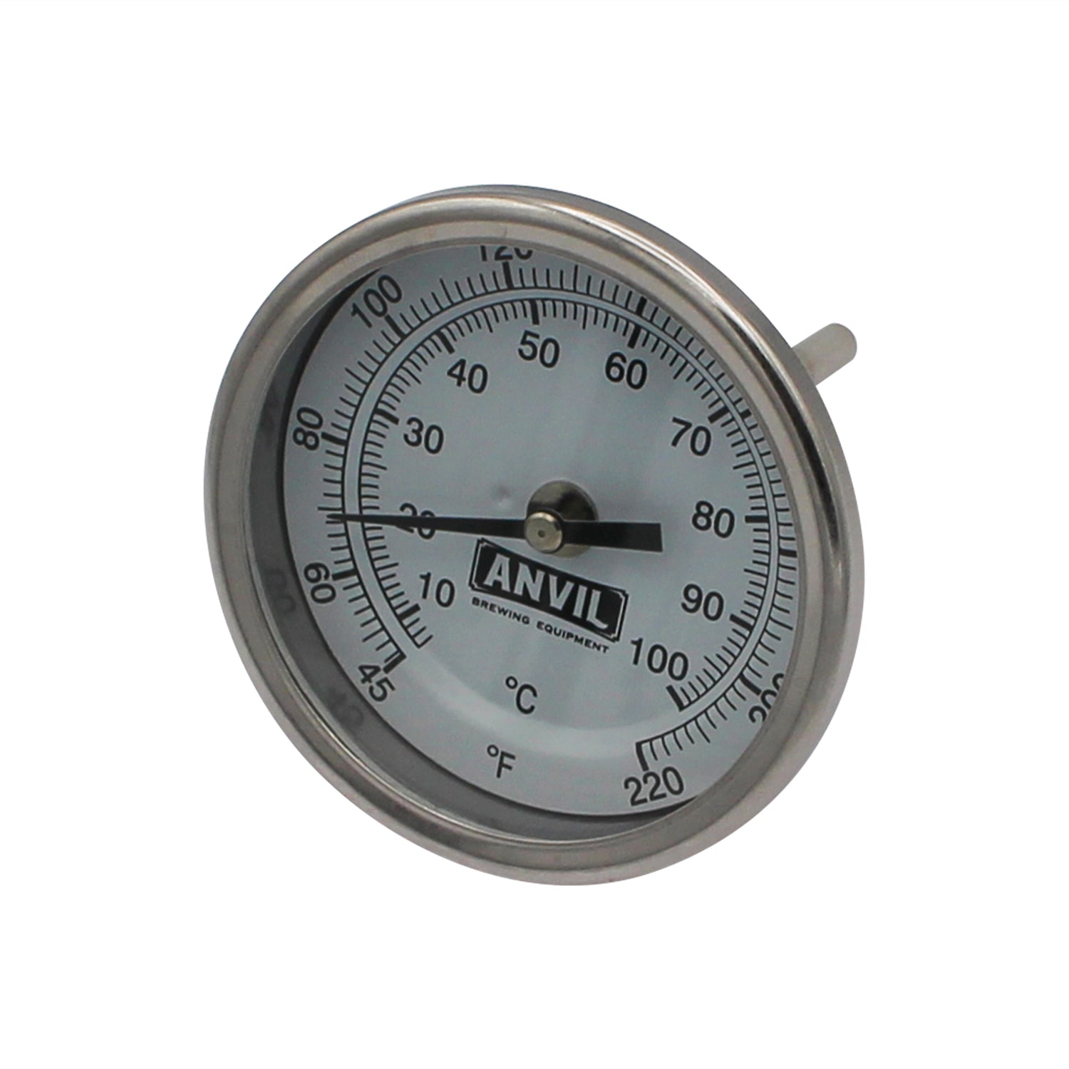 Brewing Thermometer - Weldless - 1/2" NPT -  Canuck Homebrew Supply, Canada