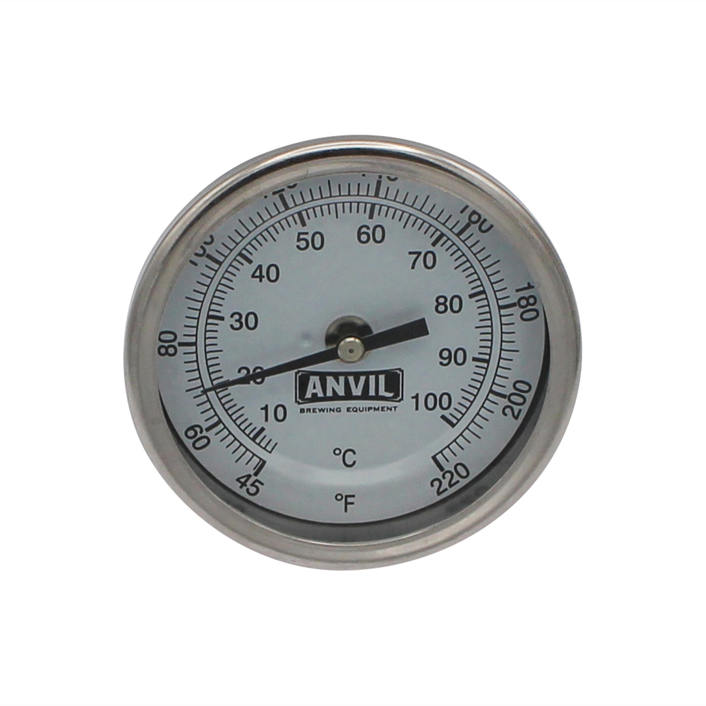 Brewing Thermometer - Weldless - 1/2" NPT -  Canuck Homebrew Supply, Canada