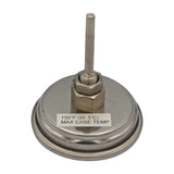 Brewing Thermometer - Weldless - 1/2" NPT