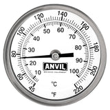 Brewing Thermometer - Weldless - 1/2" NPT