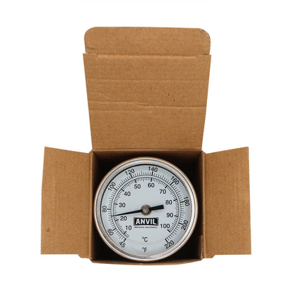 Brewing Thermometer - Weldless - 1/2" NPT -  Canuck Homebrew Supply, Canada