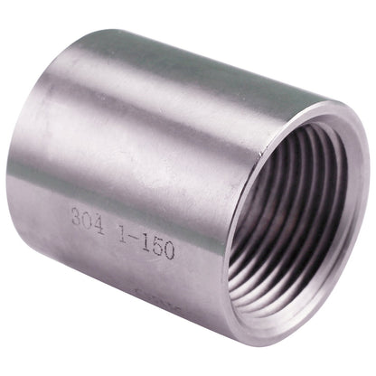 1" Female NPT to 1" Female NPT Stainless Steel Coupler