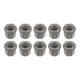 Stainless Steel Reducer Bushing - 1/2" Male NPT to 3/8" Female NPT