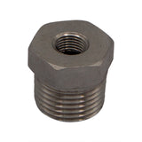Stainless Steel Reducer Bushing - 1/2" to 1/8" Female NPT