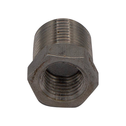 3/8" Male NPT X 1/4" Female NPT Reducer Bushing - 304 Stainless Steel Pipe Fitting