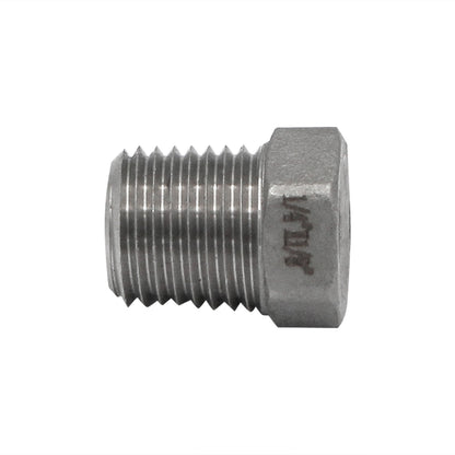 1/4" Male NPT X 1/8" Female NPT Reducer Bushing - 304 Stainless Steel Pipe Fitting