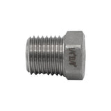 Stainless Steel Reducer Bushing - 1/4" Male NPT to 1/8" Female NPT