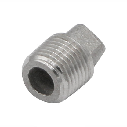 1/8" Male NPT Square Head Plug - 304 Stainless Steel Pipe Fitting